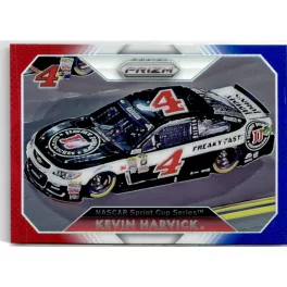   2016 Panini Prizm Prizms Red White and Blue CAR #55 Kevin Harvick