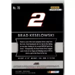 2016 Panini Prizm Prizms Red White and Blue CHAMPIONS #70 Brad Keselowski