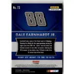 2016 Panini Prizm Prizms Red White and Blue DRIVER INTRODUCTIONS #73 Dale Earnhardt Jr.