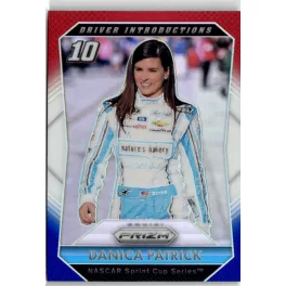   2016 Panini Prizm Prizms Red White and Blue DRIVER INTRODUCTIONS #80 Danica Patrick