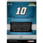 2016 Panini Prizm Prizms Red White and Blue DRIVER INTRODUCTIONS #80 Danica Patrick