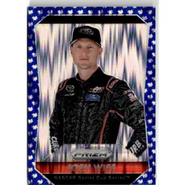 2016 Panini Prizm Prizms Blue Flag  #43 Josh Wise 81/99