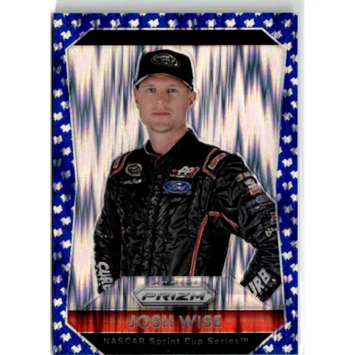 2016 Panini Prizm Prizms Blue Flag  #43 Josh Wise 81/99