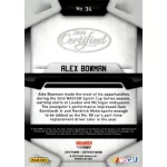 2016 Panini Certified  #34 Alex Bowman