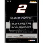 2016 Panini Prizm  #2 Brad Keselowski