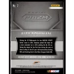 2016 Panini Prizm  #7 Alex Bowman