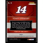 2016 Panini Prizm  #14 Tony Stewart