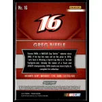 2016 Panini Prizm  #16 Greg Biffle