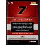 2016 Panini Prizm  #28 Justin Allgaier