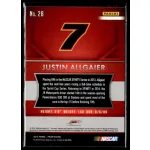 2016 Panini Prizm  #28 Justin Allgaier