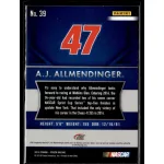 2016 Panini Prizm  #39 A.J. Allmendinger