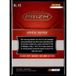 2016 Panini Prizm  #43 Josh Wise