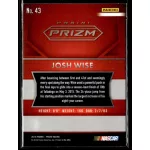 2016 Panini Prizm  #43 Josh Wise