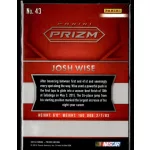 2016 Panini Prizm  #43 Josh Wise