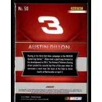 2016 Panini Prizm  #50 Austin Dillon's Car