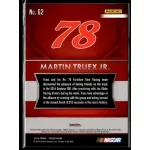 2016 Panini Prizm  #62 Martin Truex Jr.'s Car