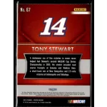 2016 Panini Prizm  #67 Tony Stewart