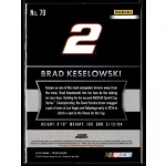 2016 Panini Prizm  #70 Brad Keselowski