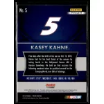 2016 Panini Prizm Red  White & Blue #5 Kasey Kahne