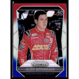 2016 Panini Prizm Red  White & Blue #7 Alex Bowman