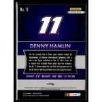 2016 Panini Prizm Red  White & Blue #11 Denny Hamlin