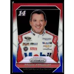 2016 Panini Prizm Red  White & Blue #14 Tony Stewart
