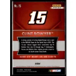 2016 Panini Prizm Red  White & Blue #15 Clint Bowyer