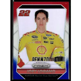 2016 Panini Prizm Red  White & Blue #22 Joey Logano