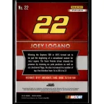 2016 Panini Prizm Red  White & Blue #22 Joey Logano