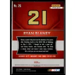 2016 Panini Prizm Red  White & Blue #26 Ryan Blaney