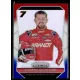 2016 Panini Prizm Red  White & Blue #28 Justin Allgaier