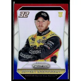 2016 Panini Prizm Red  White & Blue #32 Jeffrey Earnhardt