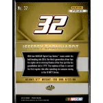 2016 Panini Prizm Red  White & Blue #32 Jeffrey Earnhardt