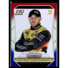 2016 Panini Prizm Red  White & Blue #32 Jeffrey Earnhardt