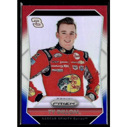 2016 Panini Prizm Red  White & Blue #33 Ty Dillon