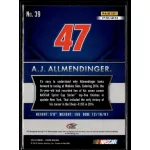 2016 Panini Prizm Red  White & Blue #39 A.J. Allmendinger