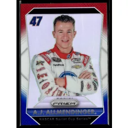 2016 Panini Prizm Red  White & Blue #39 A.J. Allmendinger