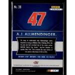 2016 Panini Prizm Red  White & Blue #39 A.J. Allmendinger
