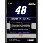 2016 Panini Prizm Red  White & Blue #40 Jimmie Johnson
