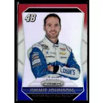 2016 Panini Prizm Red  White & Blue #40 Jimmie Johnson