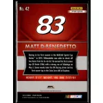 2016 Panini Prizm Red  White & Blue #42 Matt DiBenedetto
