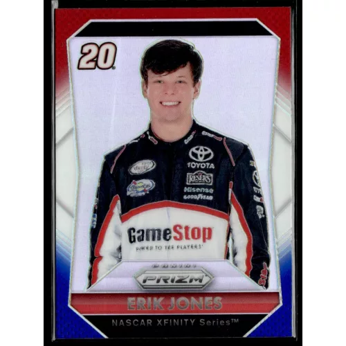 2016 Panini Prizm Red  White & Blue #44 Erik Jones