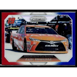   2016 Panini Prizm Red  White & Blue #47 Carl Edwards' Car