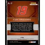 2016 Panini Prizm Red  White & Blue #47 Carl Edwards' Car