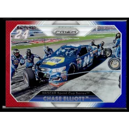   2016 Panini Prizm Red  White & Blue #49 Chase Elliott's Car