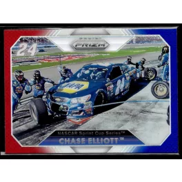   2016 Panini Prizm Red  White & Blue #49 Chase Elliott's Car