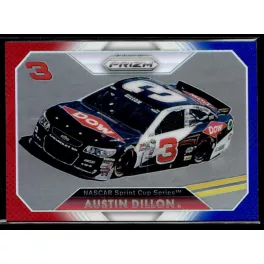  2016 Panini Prizm Red  White & Blue #50 Austin Dillon's Car