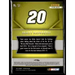 2016 Panini Prizm Red  White & Blue #51 Matt Kenseth's Car