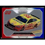 2016 Panini Prizm Red  White & Blue #60 Joey Logano's Car