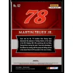 2016 Panini Prizm Red  White & Blue #62 Martin Truex Jr.'s Car
